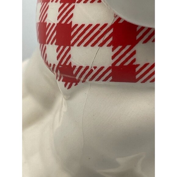 MSRF inc. cup scotty dog lid handle bandana glass red white black length 7" READ - Picture 5 of 9